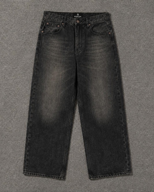 Vintage Denim Black Jeans