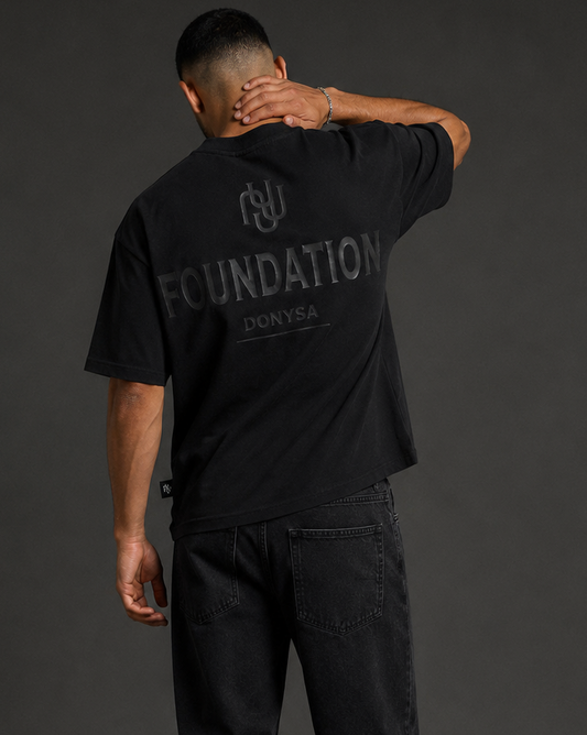 Foundation Tee — Black.