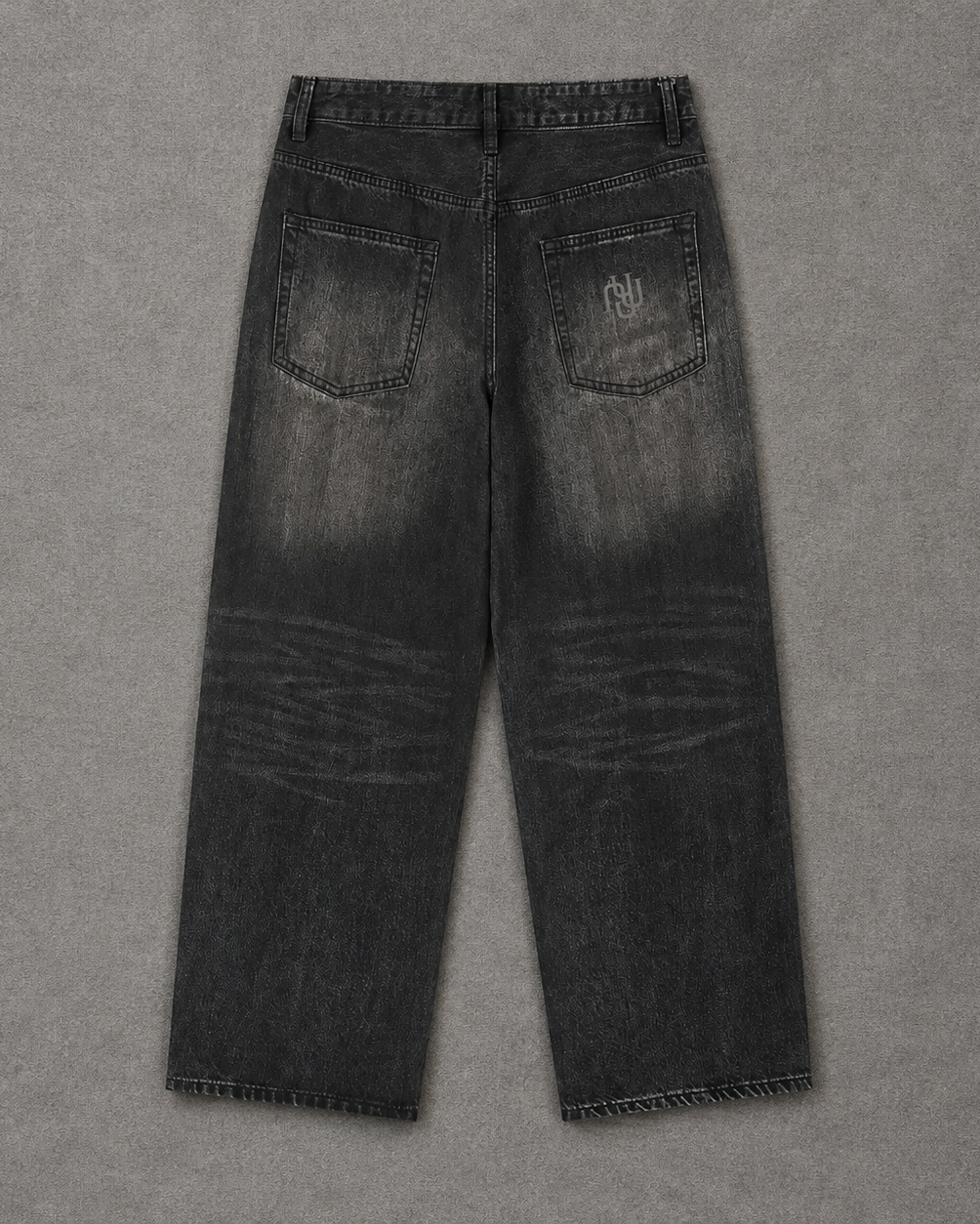 Vintage Denim Black Jeans