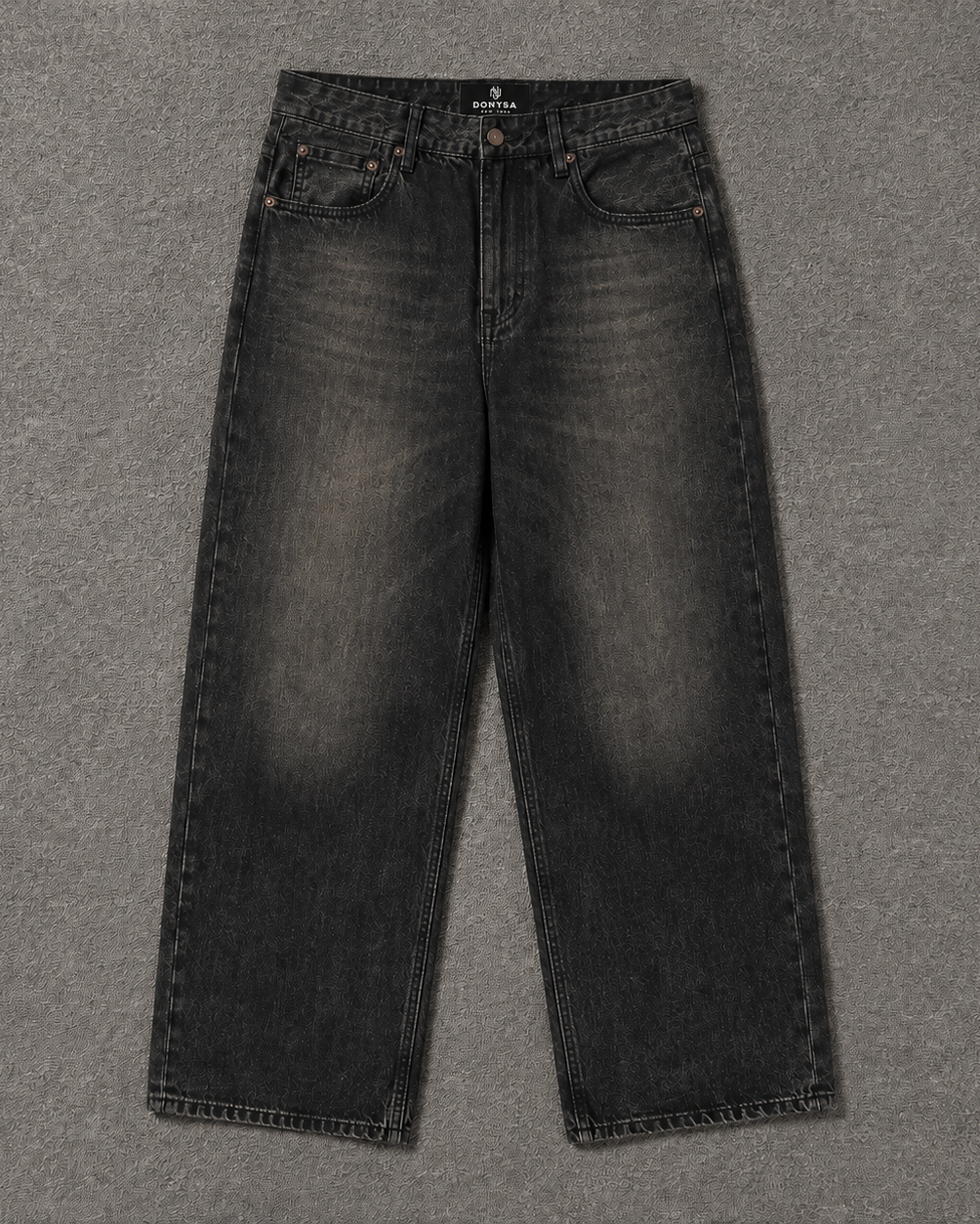 Vintage Denim Black Jeans