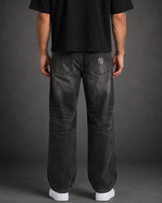 Vintage Denim Black Jeans