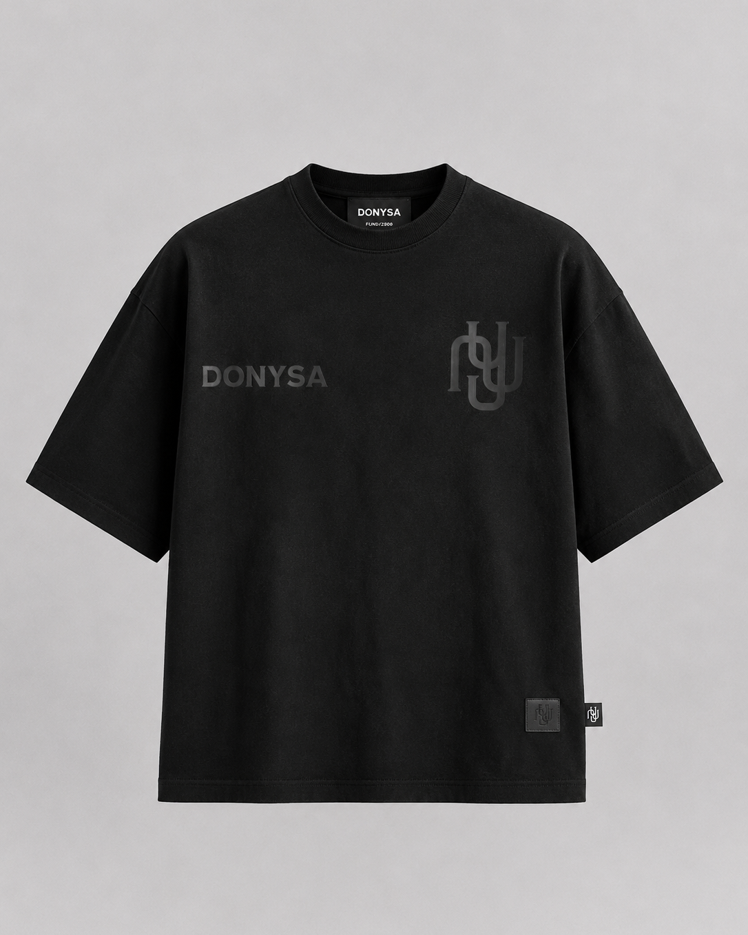 Foundation Tee — Black.